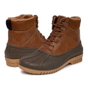 London Fog Aspen Men’s Duck Waterproof Boots Size 11